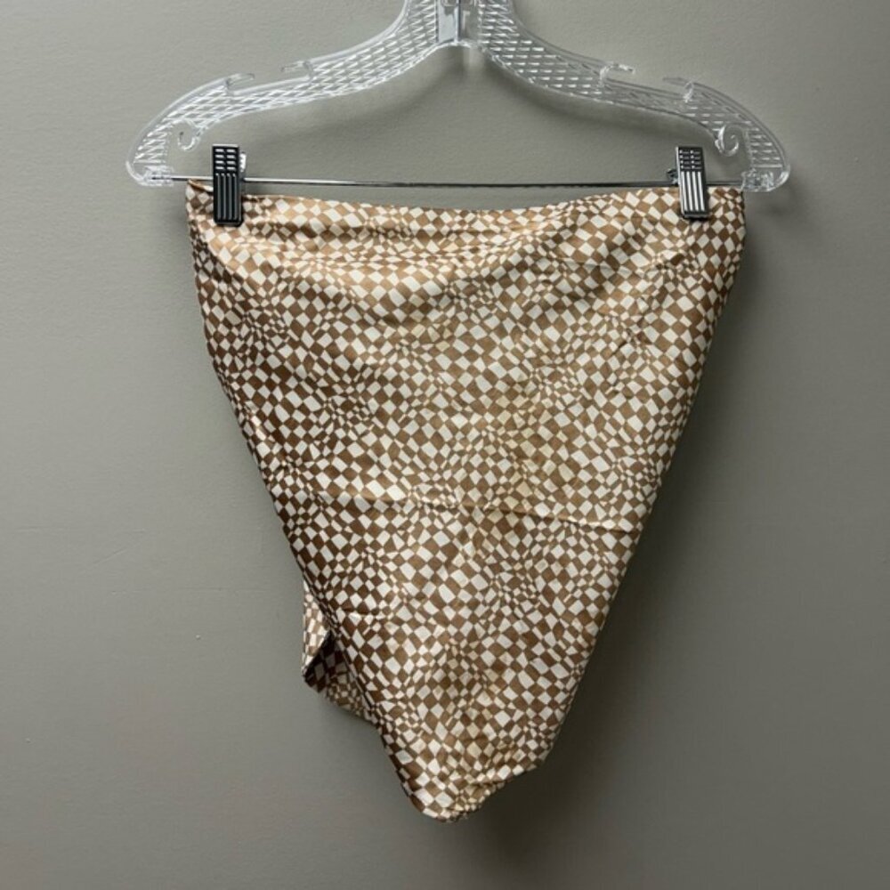 Dynamite‎ Checkered Bandanna Top